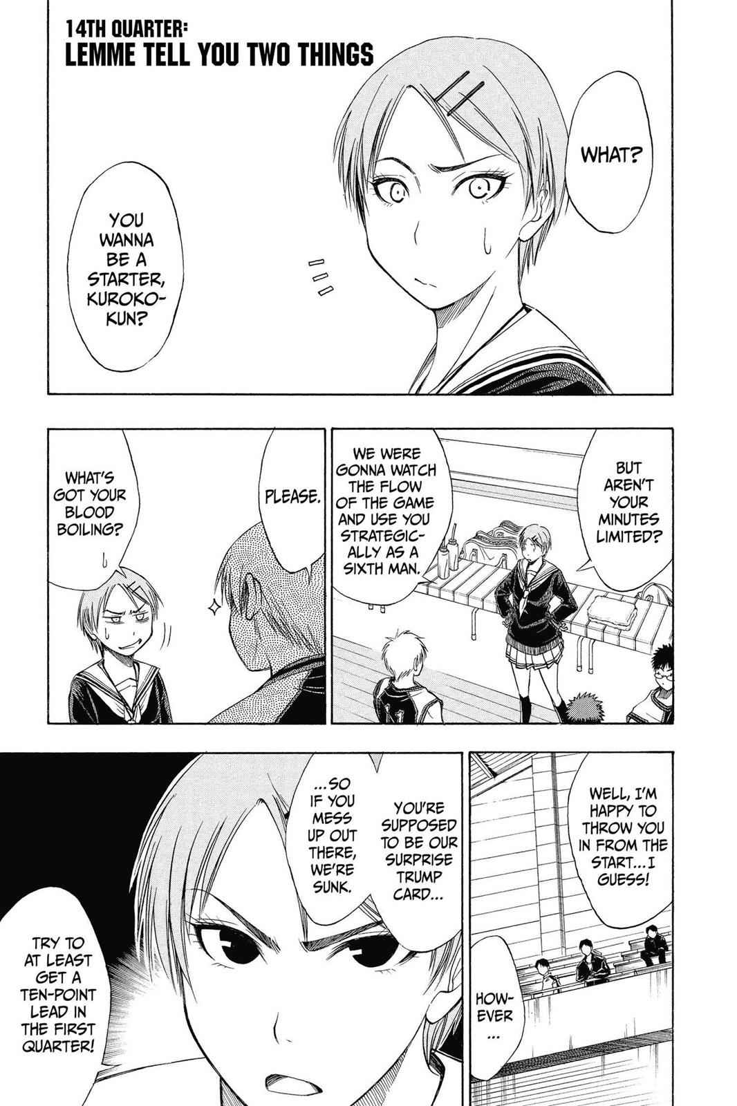 Kuroko no Basket Chapter 14 Page 1