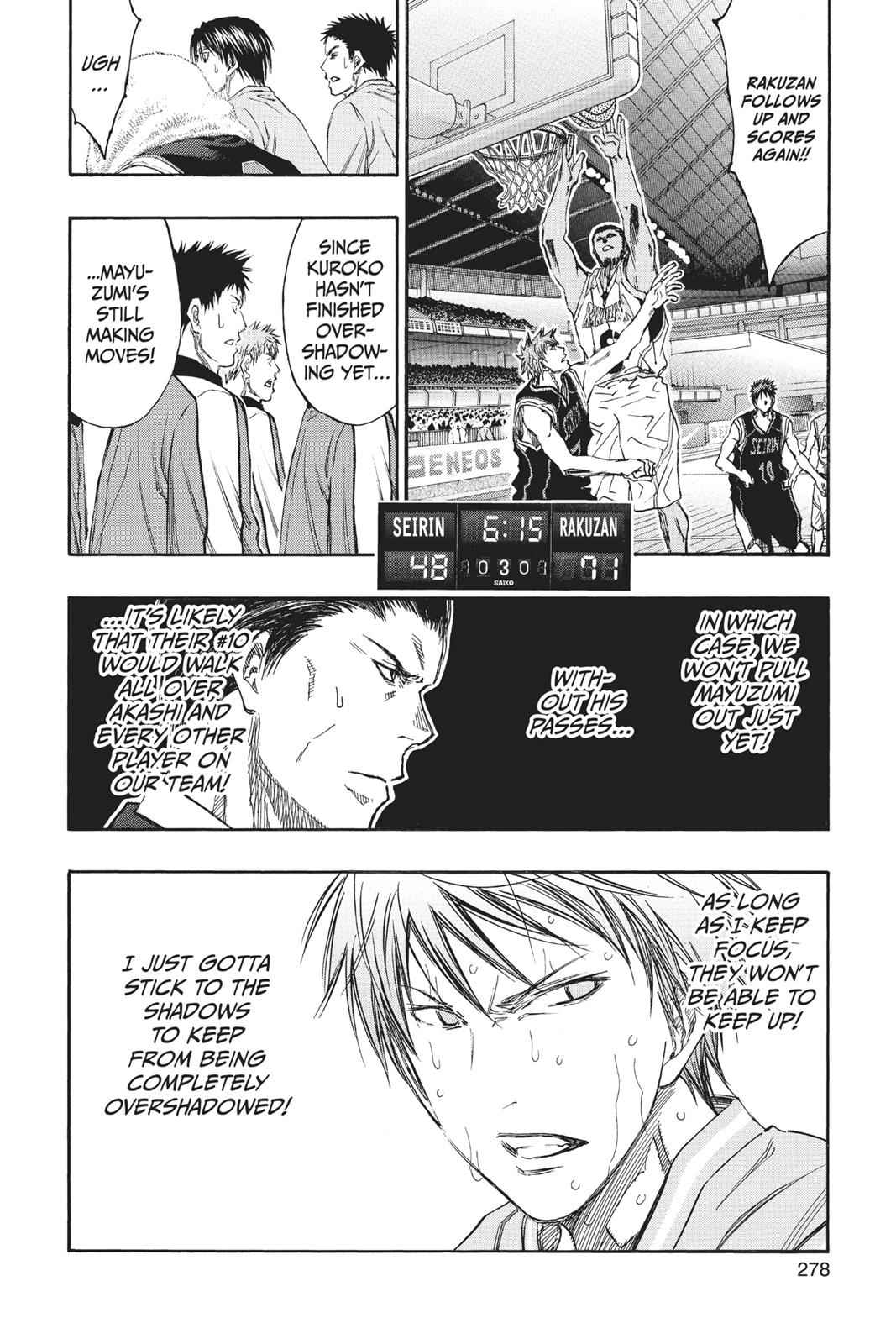 Kuroko no Basket Chapter 250 Page 9