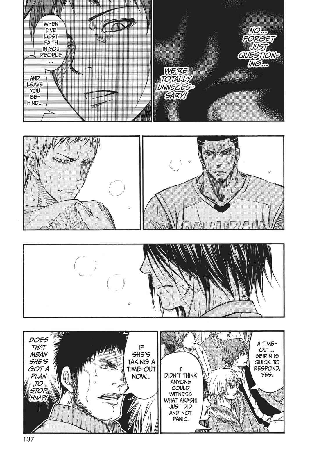Kuroko no Basket Chapter 261 Page 9
