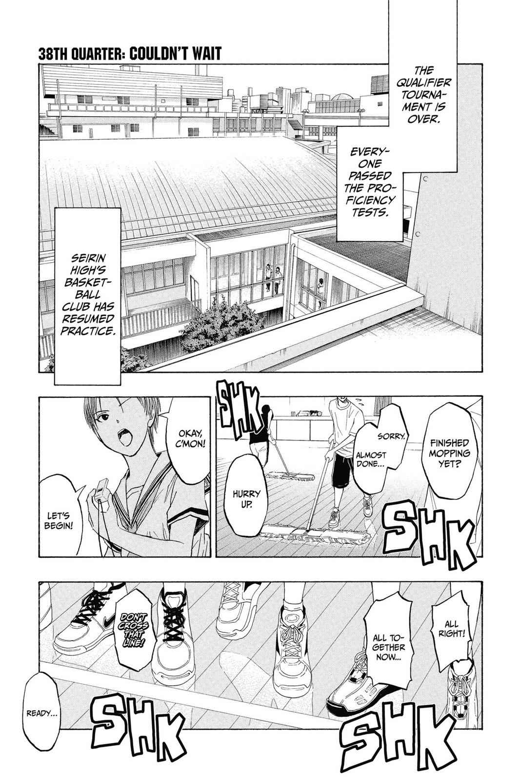 Kuroko no Basket Chapter 38 Page 1