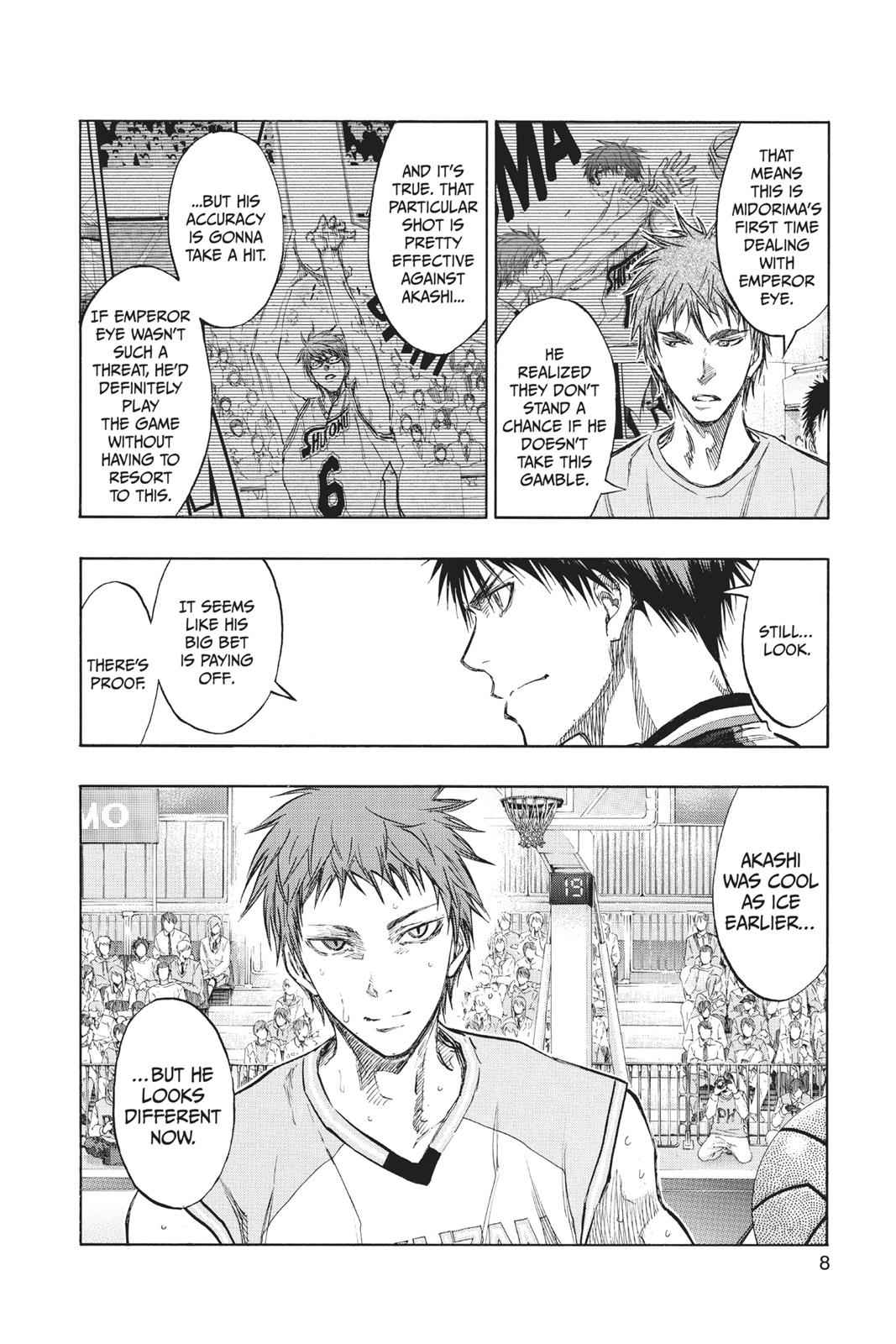 Kuroko no Basket Chapter 181 Page 8