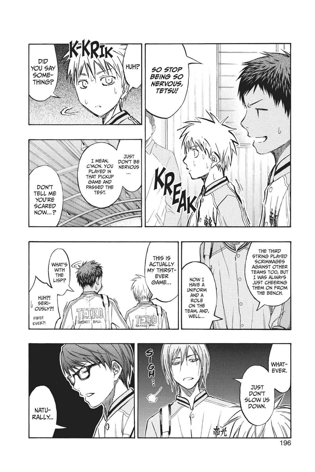 Kuroko no Basket Chapter 208 Page 6