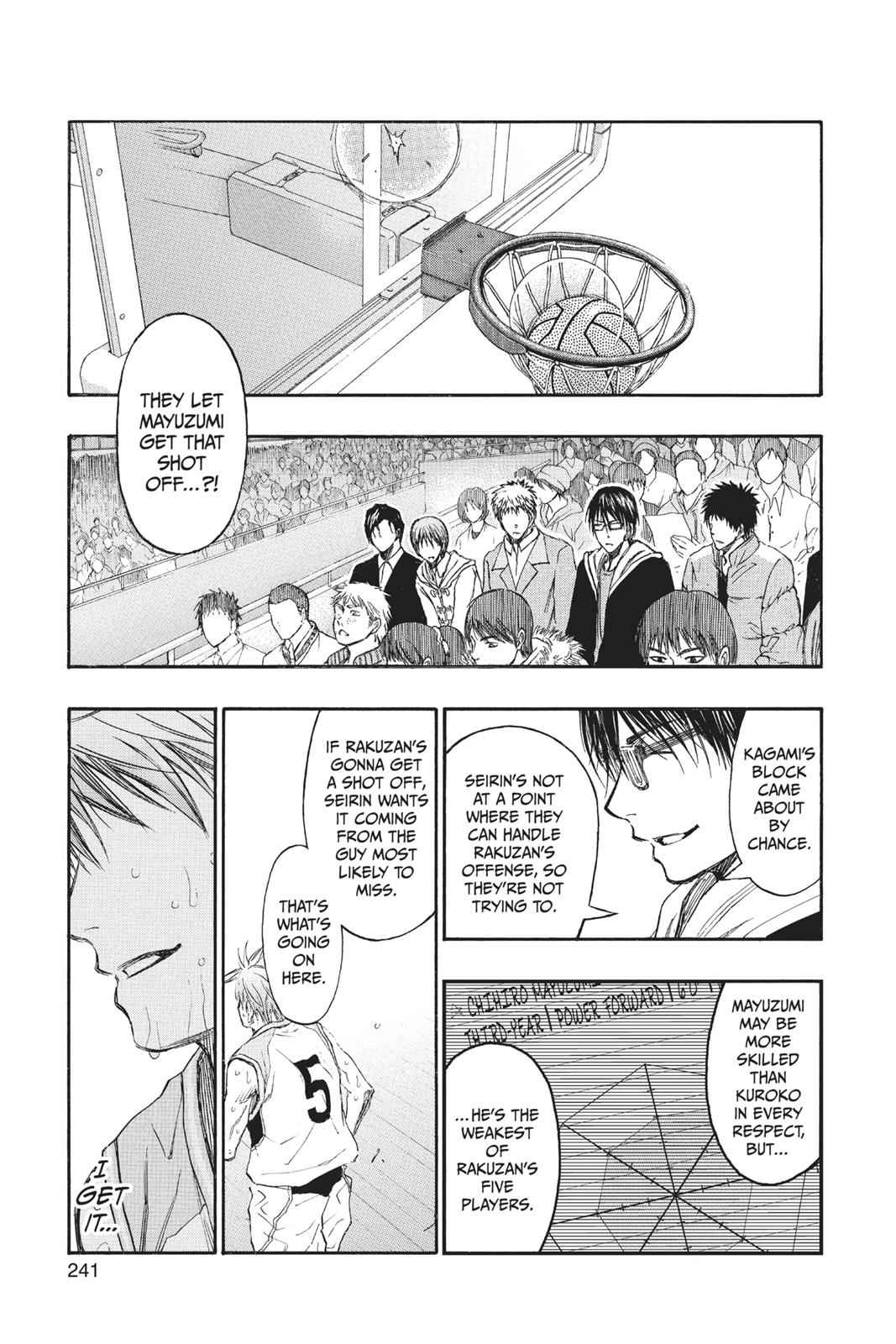 Kuroko no Basket Chapter 248 Page 13