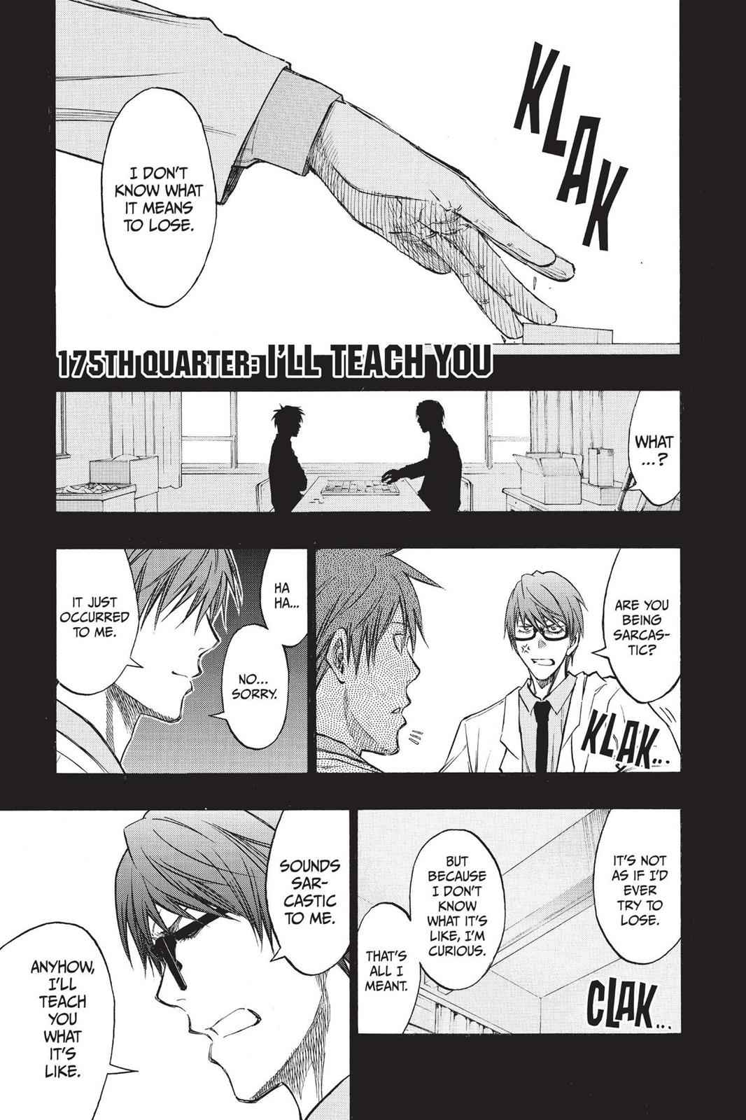 Kuroko no Basket Chapter 175 Page 1