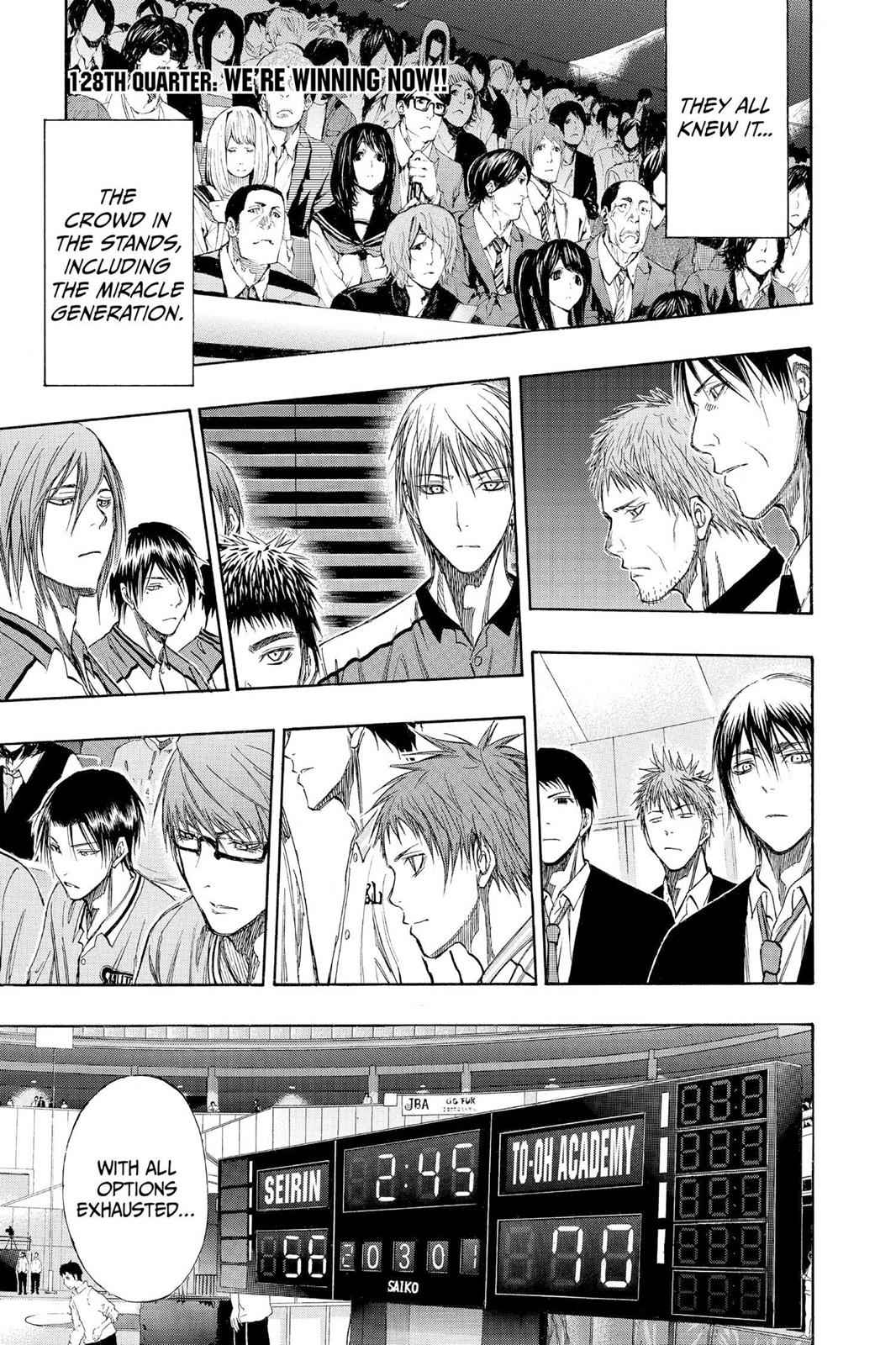 Kuroko no Basket Chapter 128 Page 1