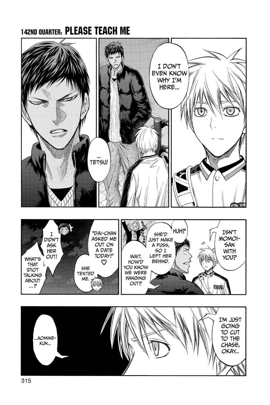 Kuroko no Basket Chapter 142 Page 1