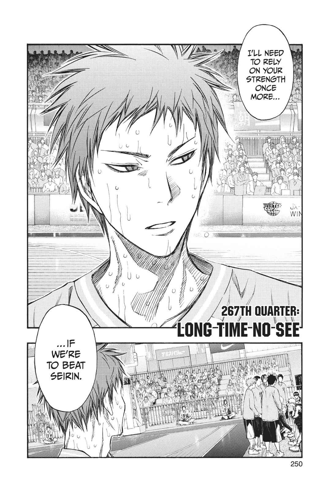 Kuroko no Basket Chapter 267 Page 2