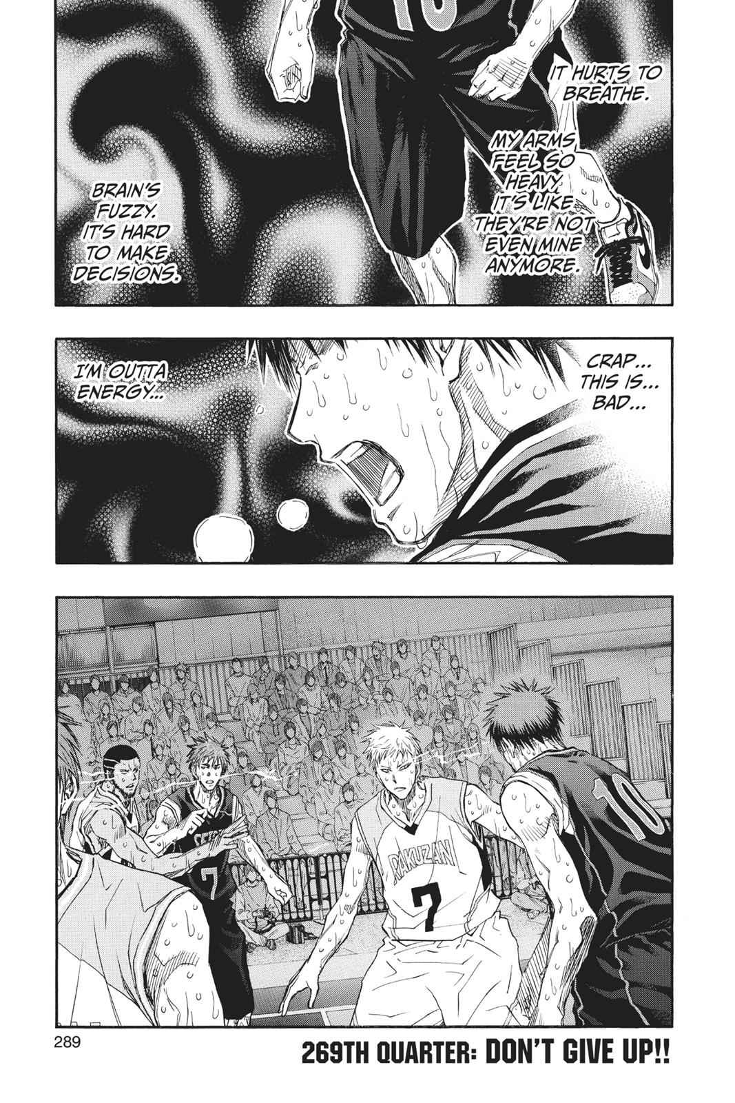 Kuroko no Basket Chapter 269 Page 1