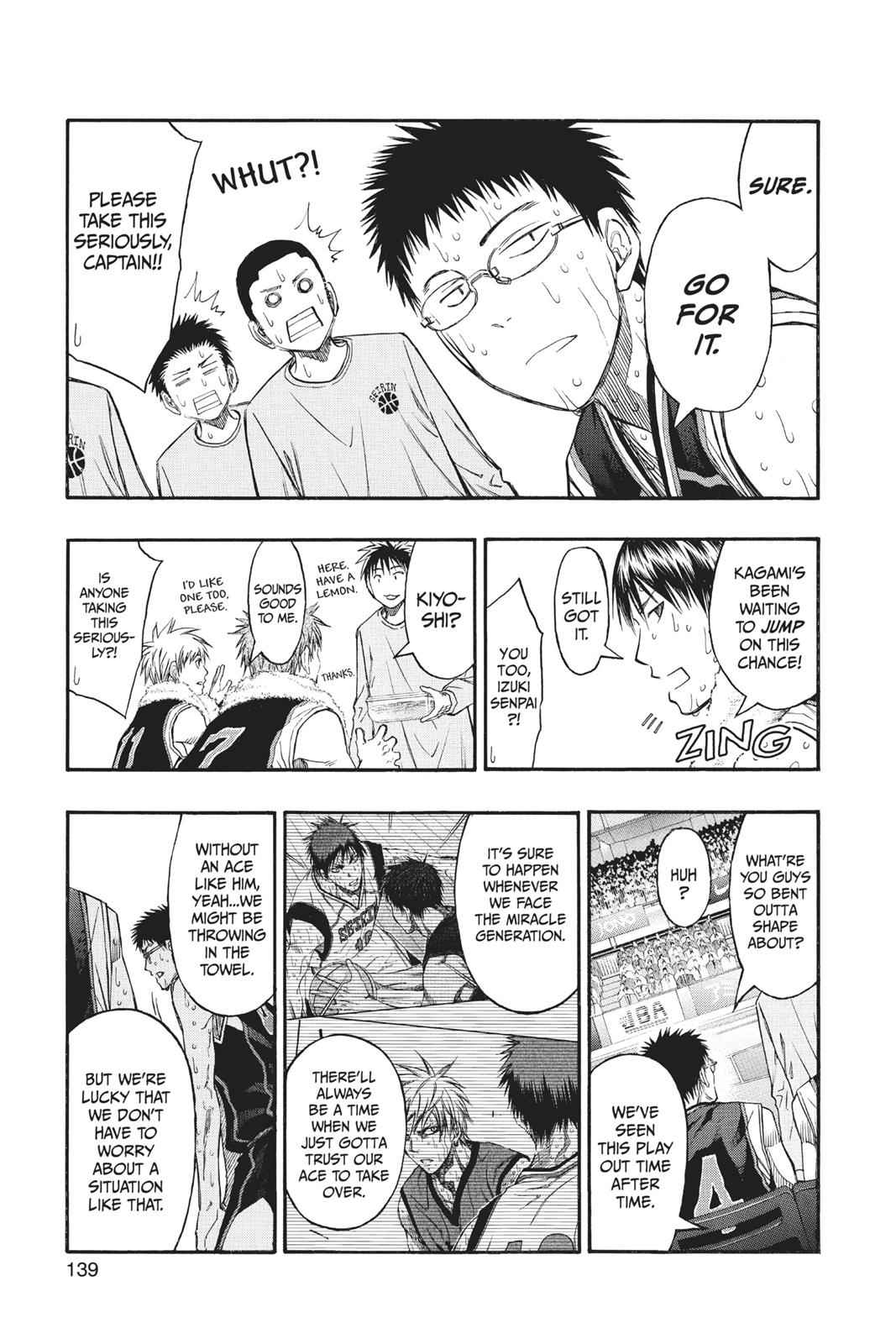 Kuroko no Basket Chapter 261 Page 11
