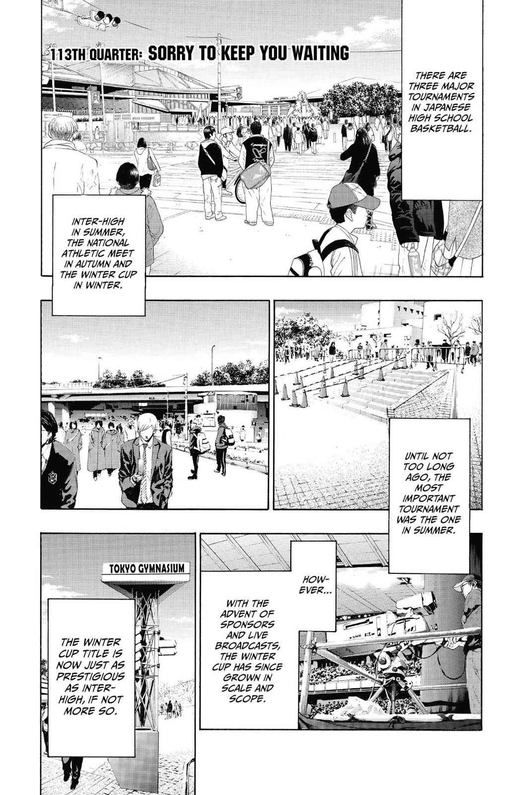 Kuroko no Basket Chapter 113 Page 1