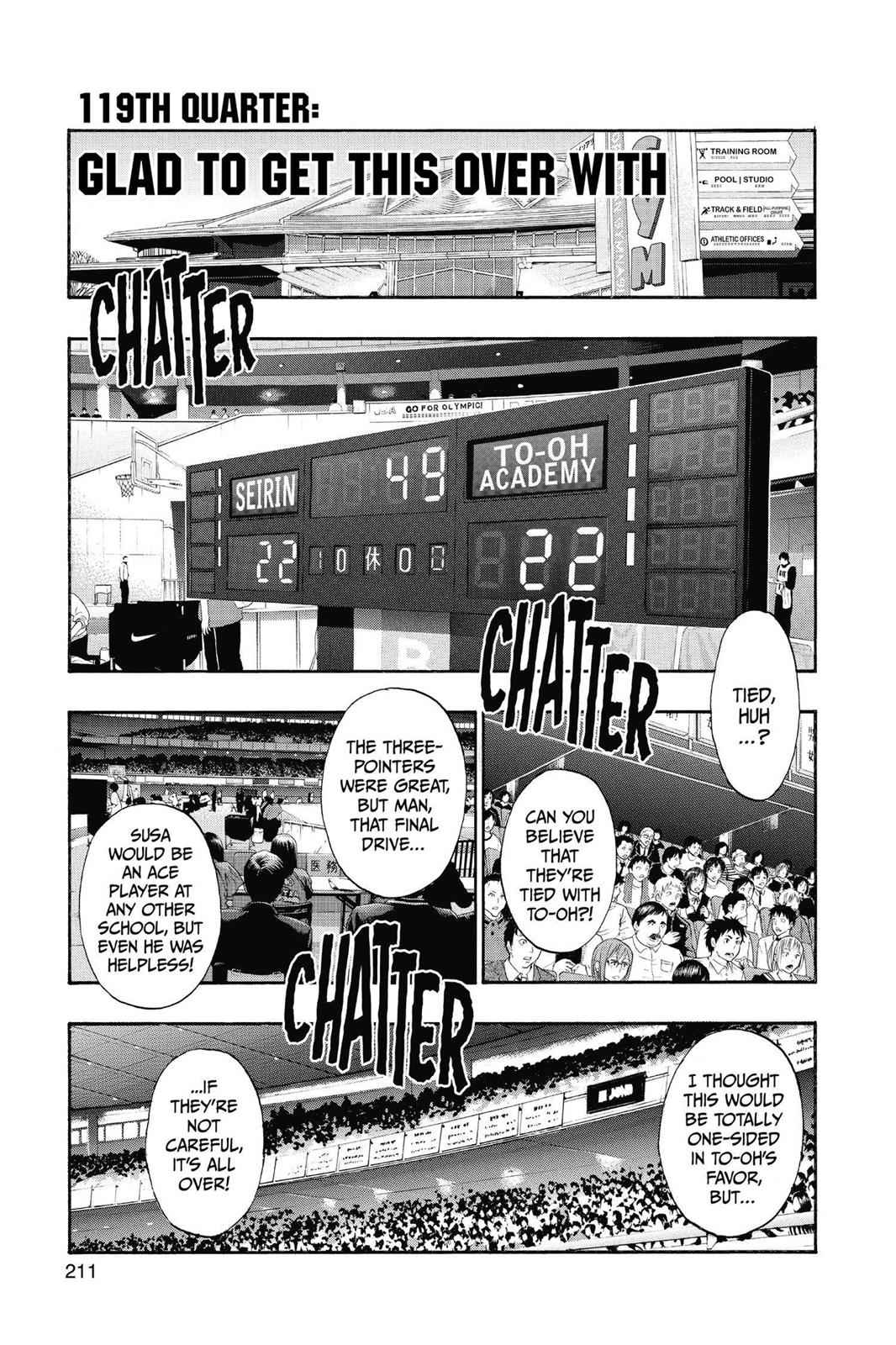 Kuroko no Basket Chapter 119 Page 1