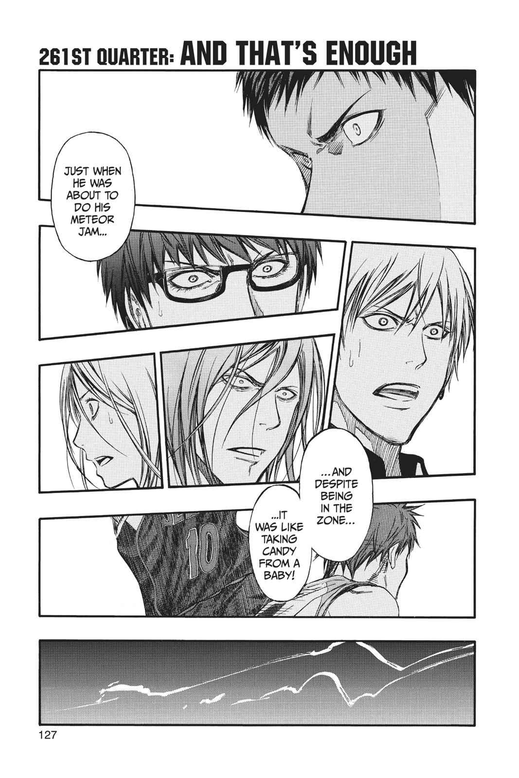 Kuroko no Basket Chapter 261 Page 1