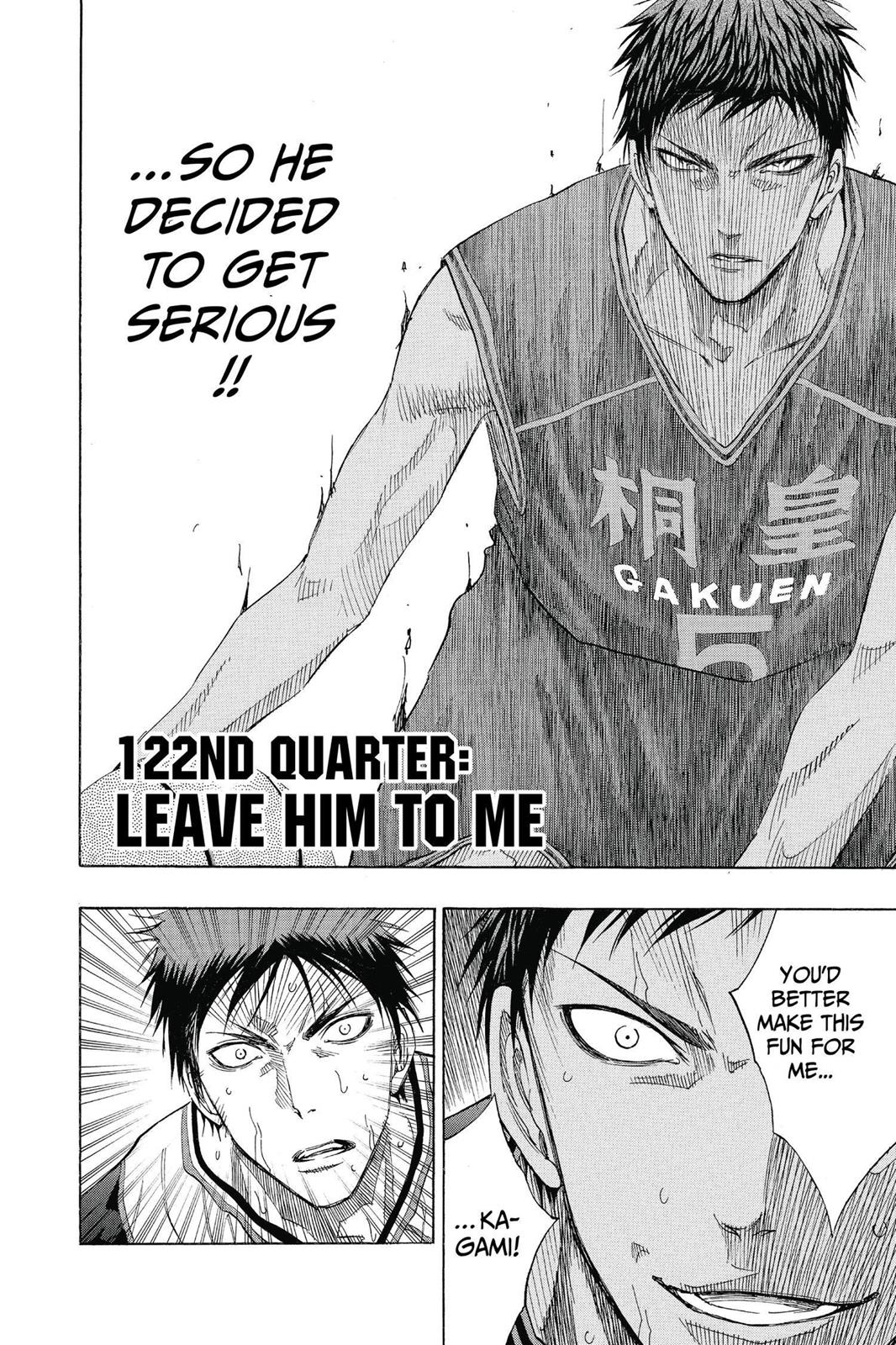 Kuroko no Basket Chapter 122 Page 2