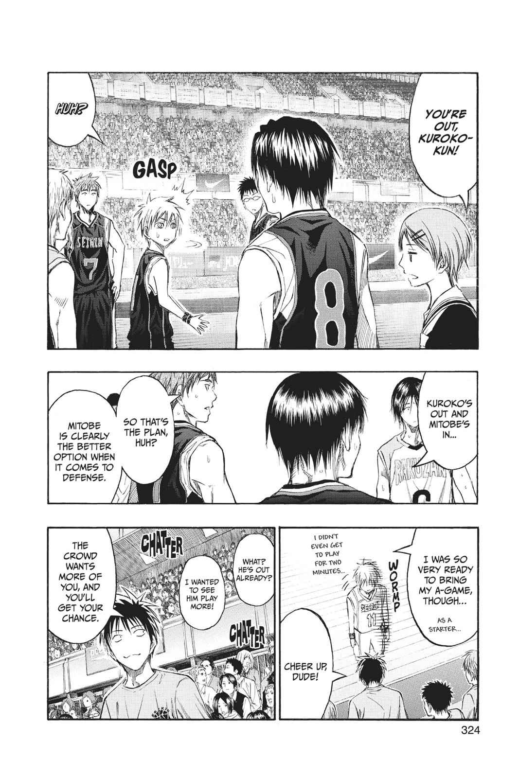 Kuroko no Basket Chapter 233 Page 9