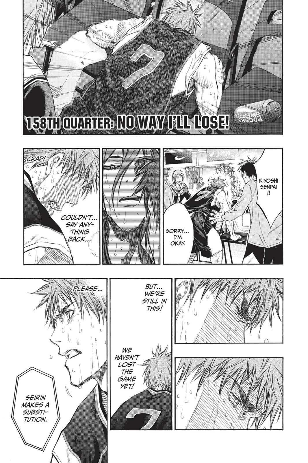 Kuroko no Basket Chapter 158 Page 1