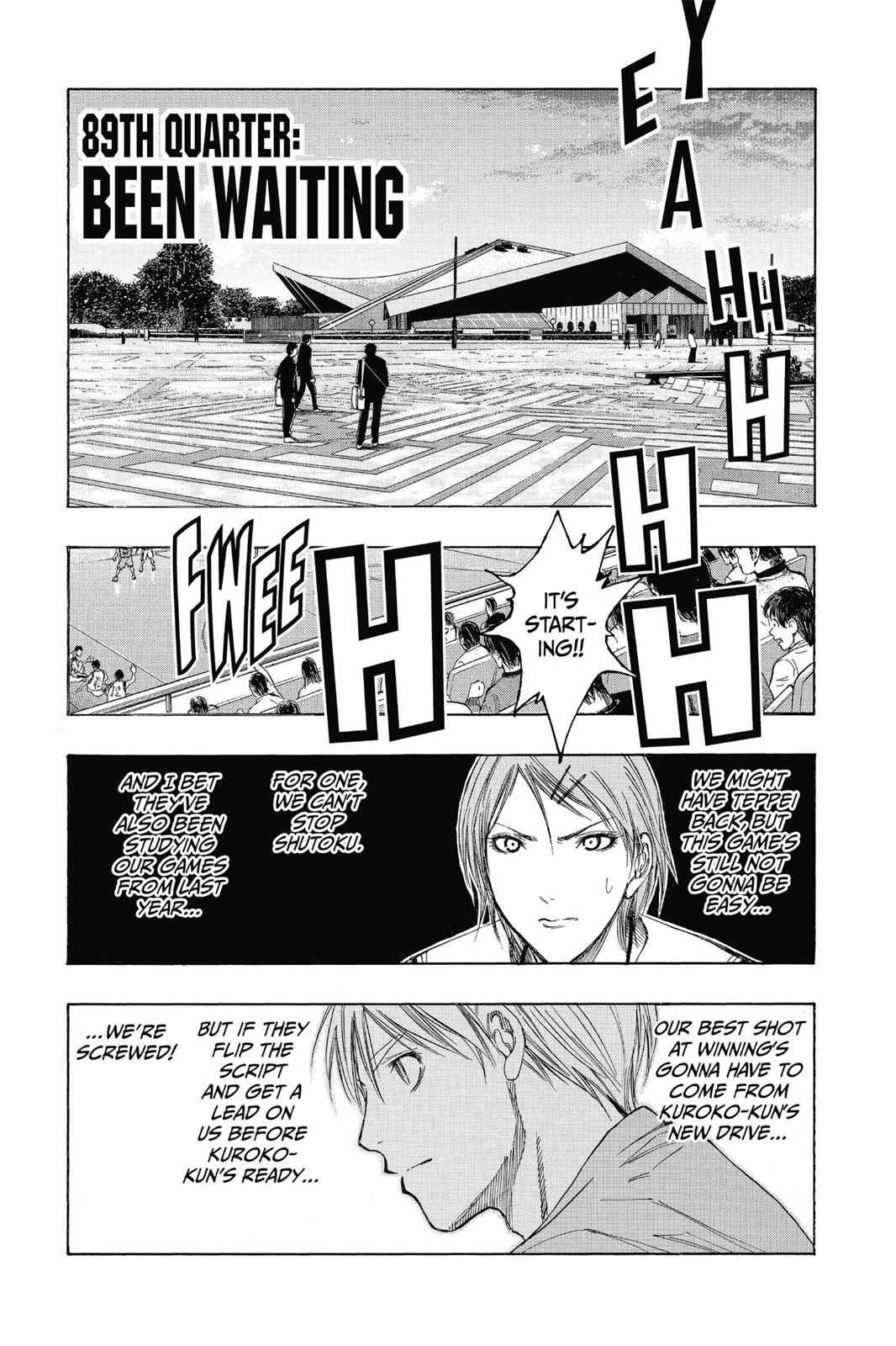 Kuroko no Basket Chapter 89 Page 3
