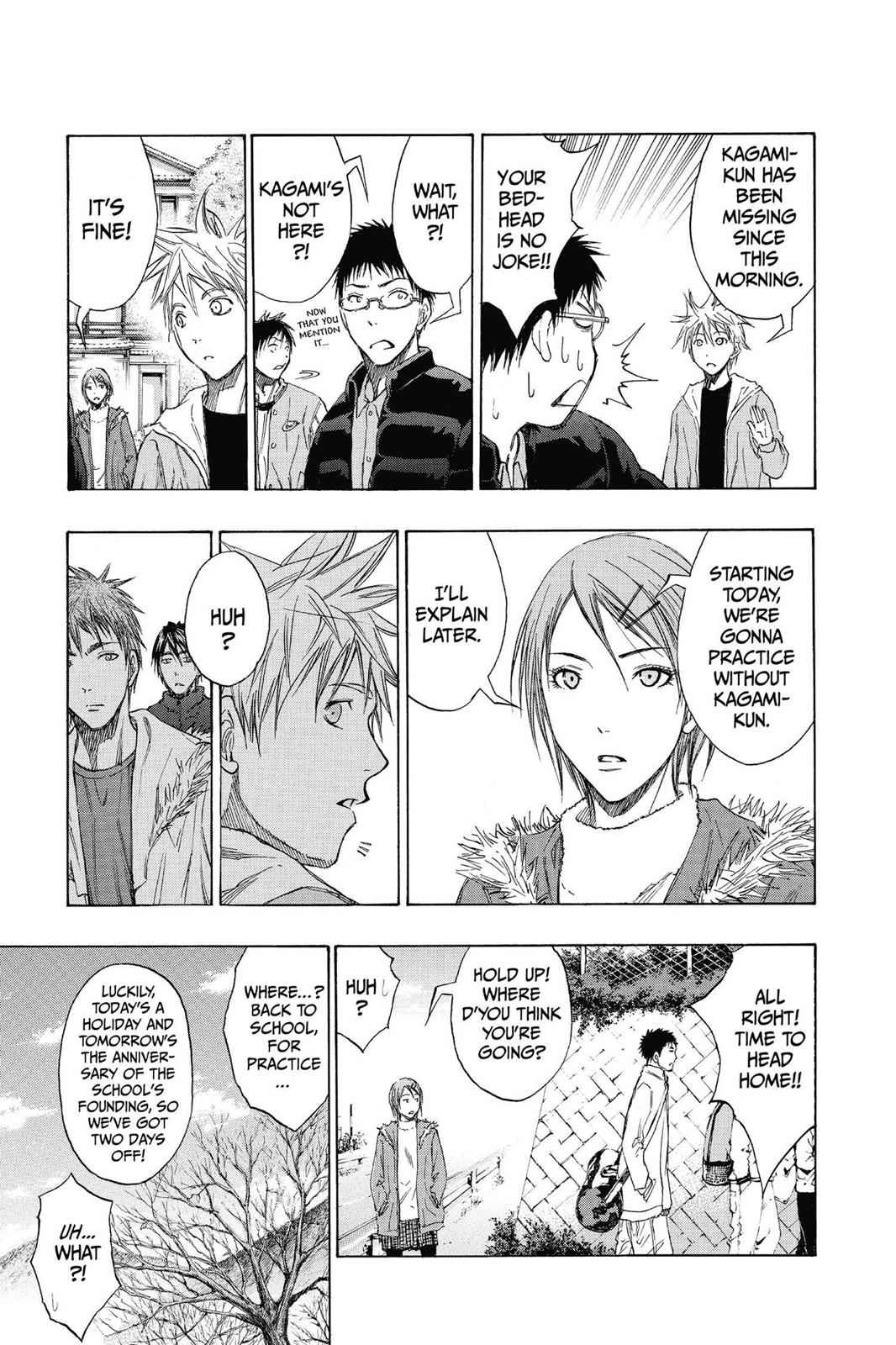 Kuroko no Basket Chapter 111 Page 4
