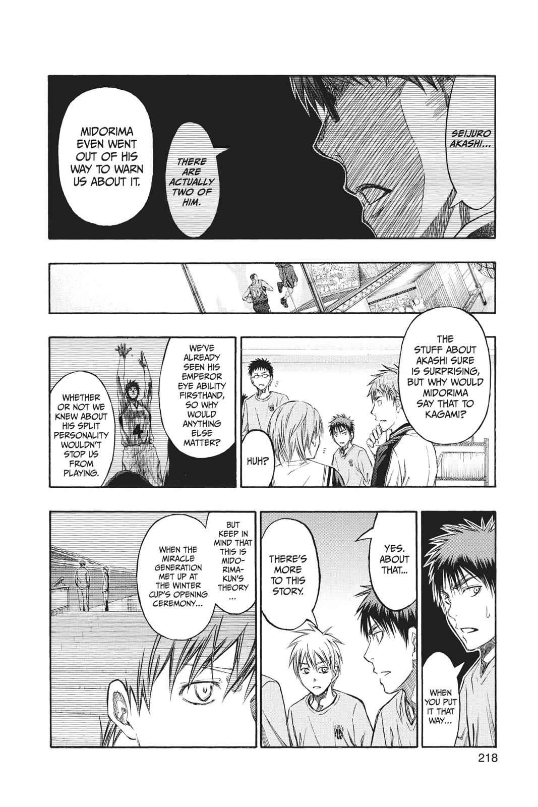 Kuroko no Basket Chapter 228 Page 12