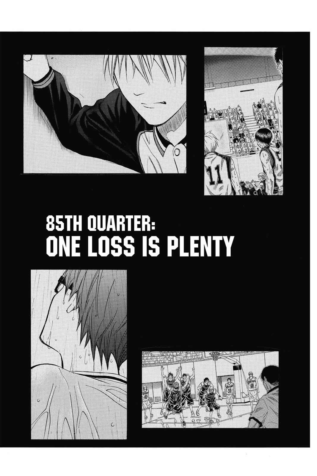Kuroko no Basket Chapter 85 Page 1
