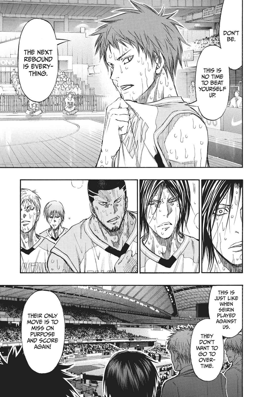 Kuroko no Basket Chapter 273 Page 9