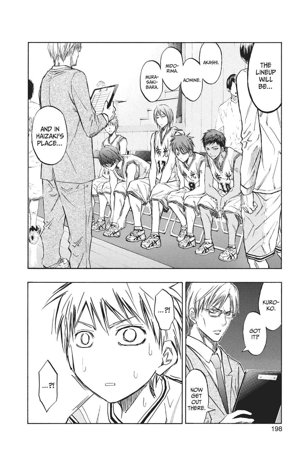 Kuroko no Basket Chapter 208 Page 8