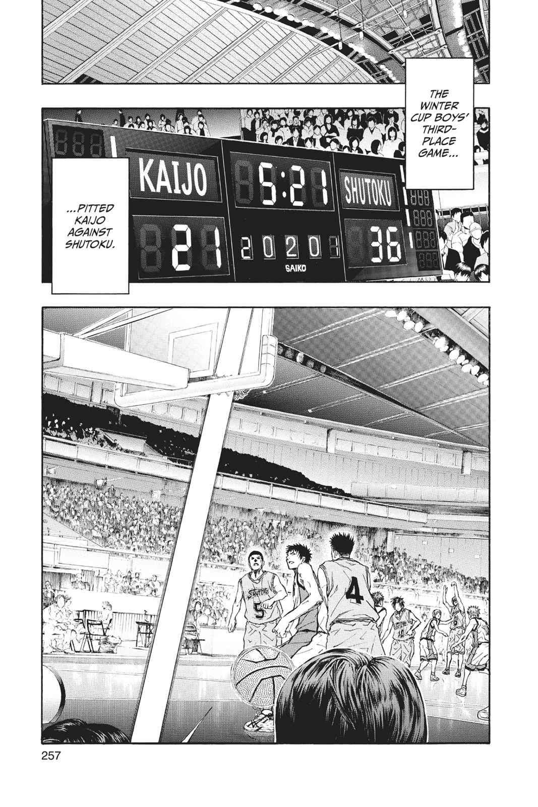 Kuroko no Basket Chapter 230 Page 9