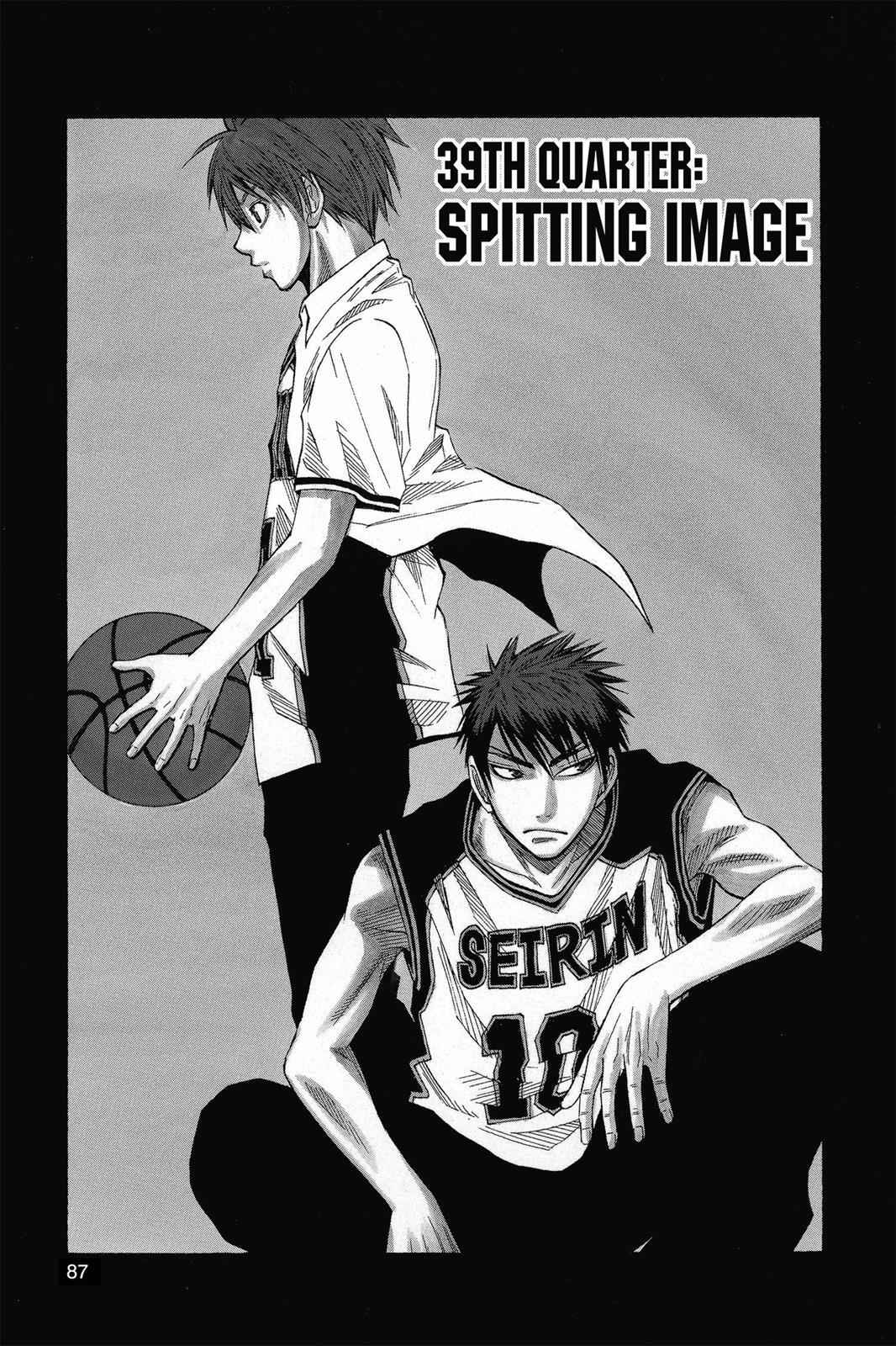 Kuroko no Basket Chapter 39 Page 1