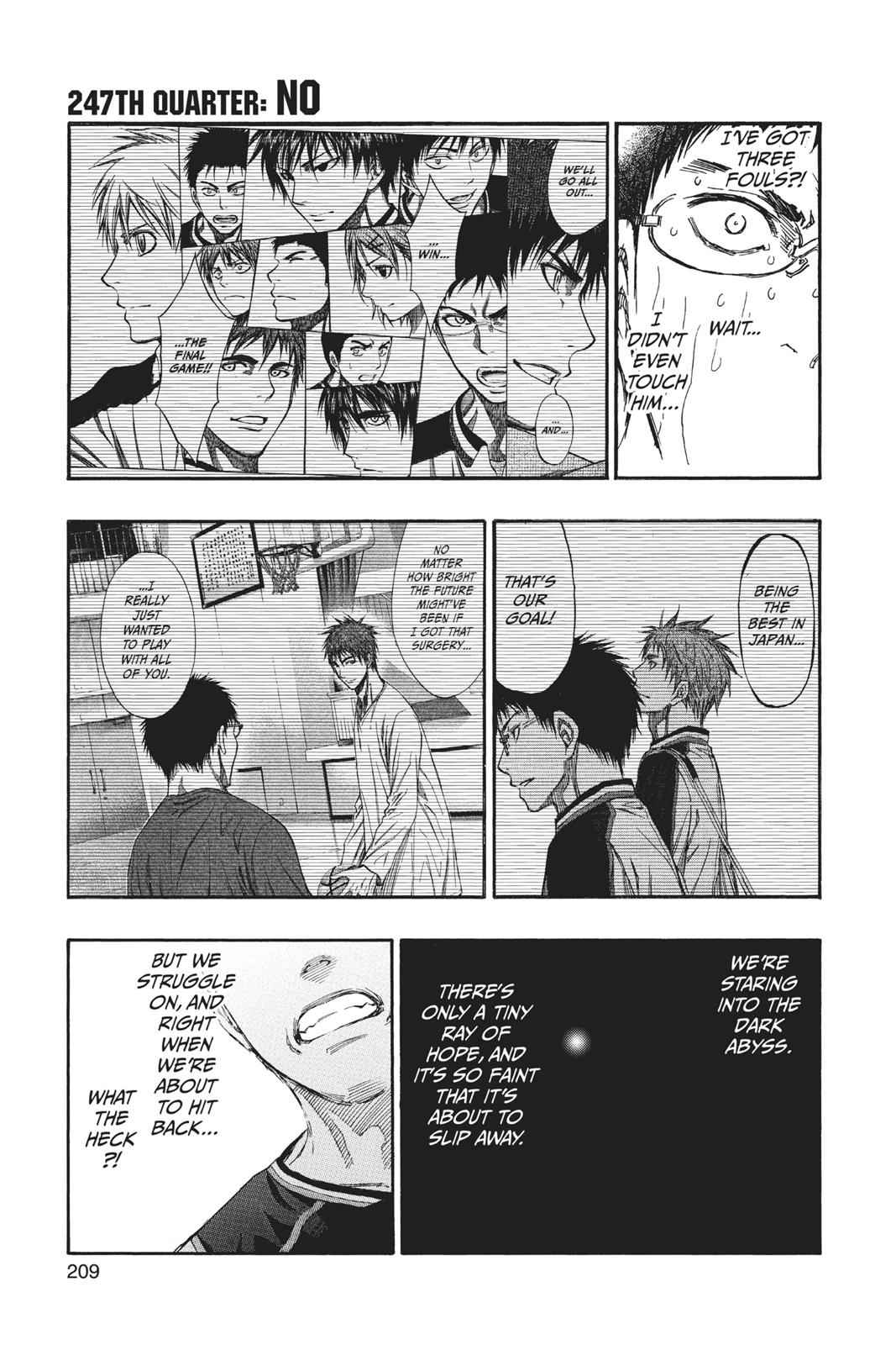 Kuroko no Basket Chapter 247 Page 1