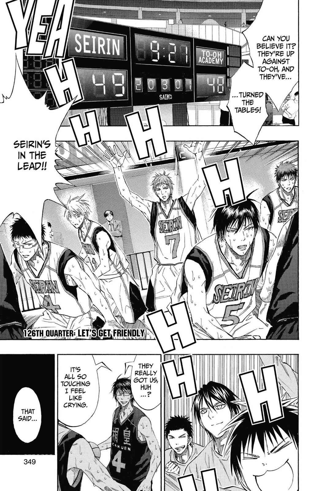 Kuroko no Basket Chapter 126 Page 1