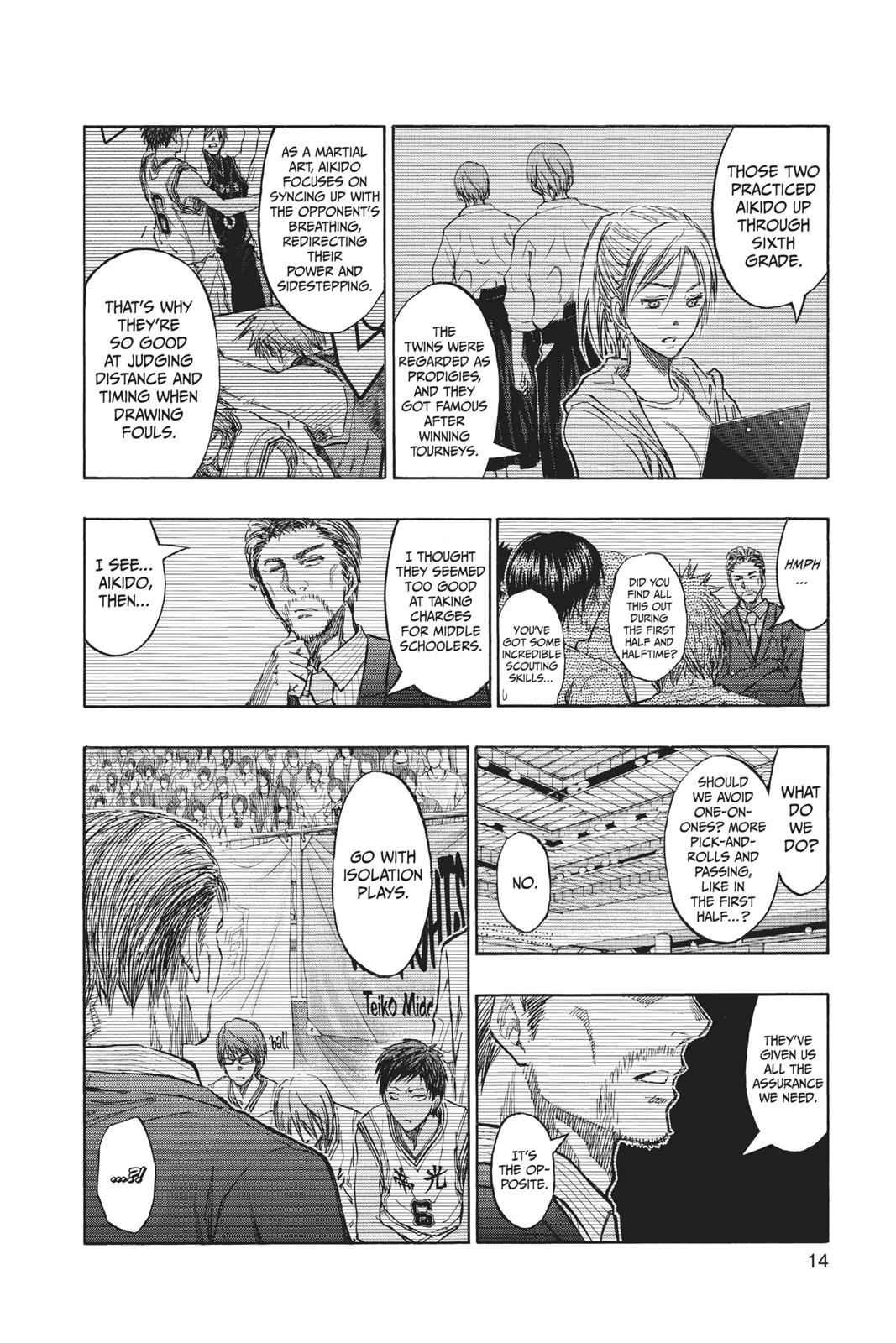 Kuroko no Basket Chapter 218 Page 14