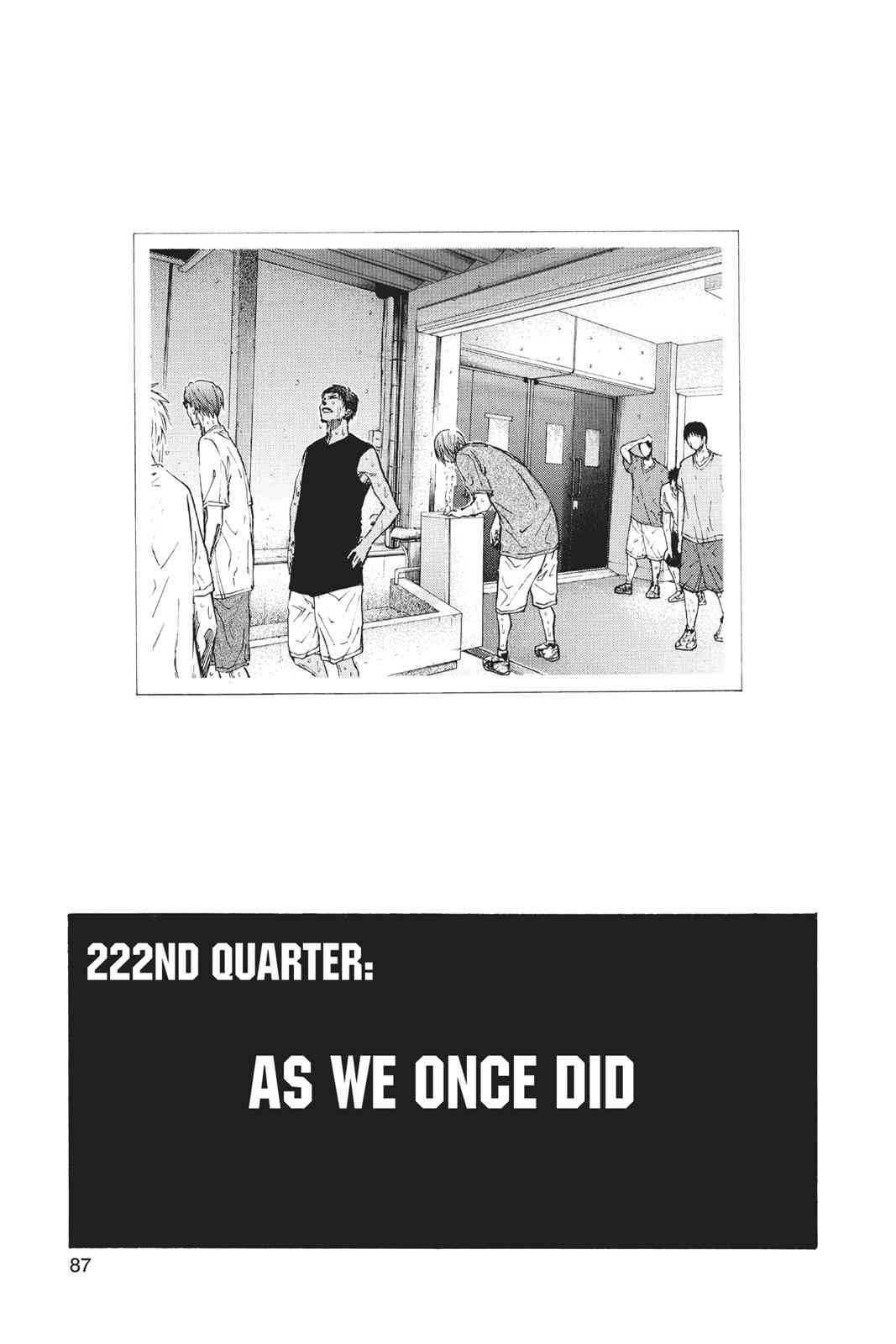 Kuroko no Basket Chapter 222 Page 1