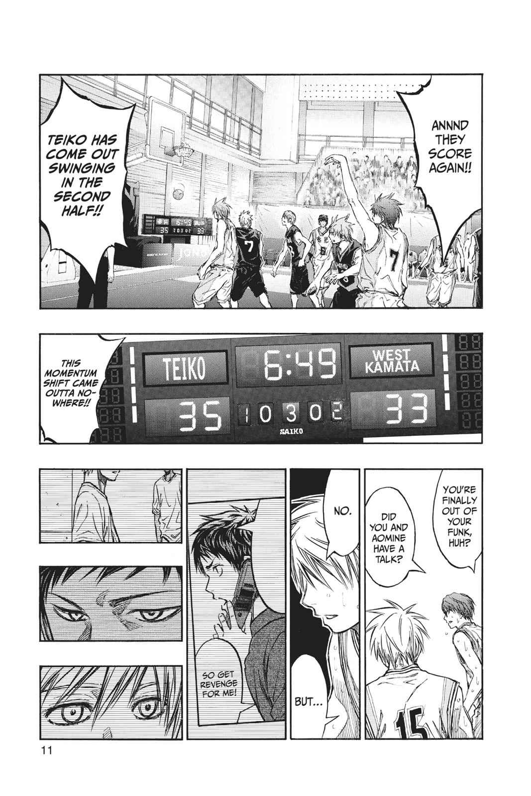 Kuroko no Basket Chapter 218 Page 11