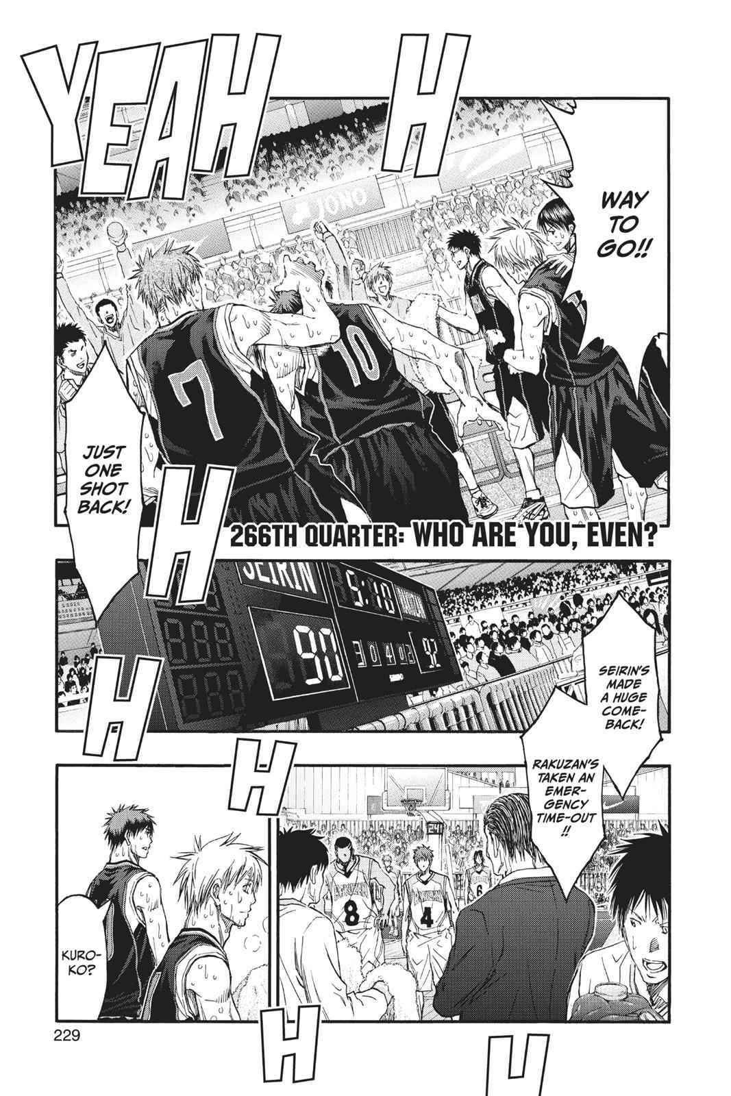 Kuroko no Basket Chapter 266 Page 1
