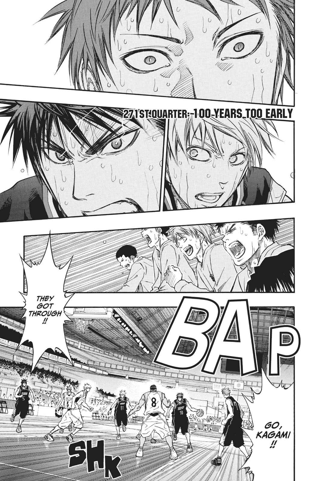Kuroko no Basket Chapter 271 Page 1