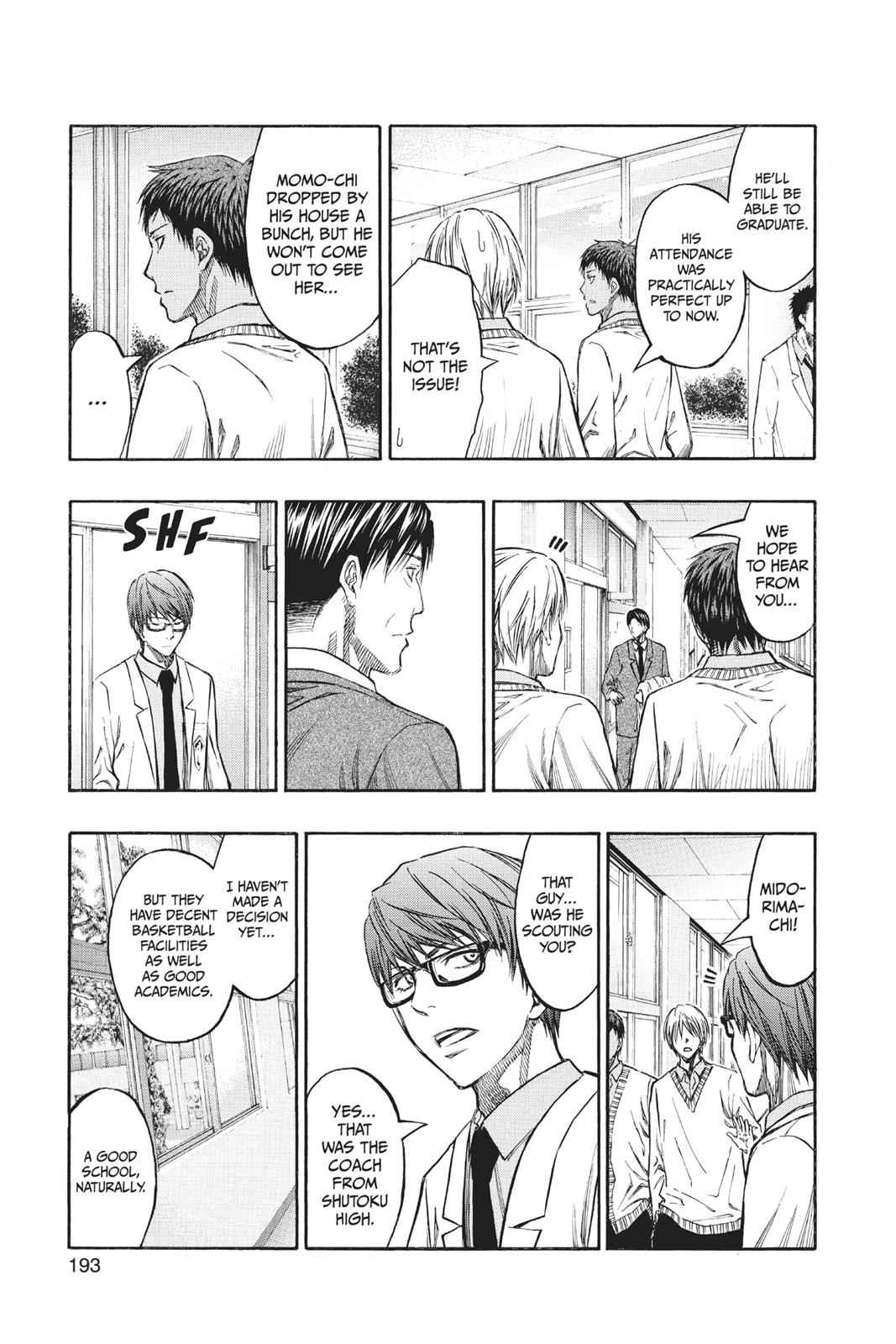 Kuroko no Basket Chapter 227 Page 7