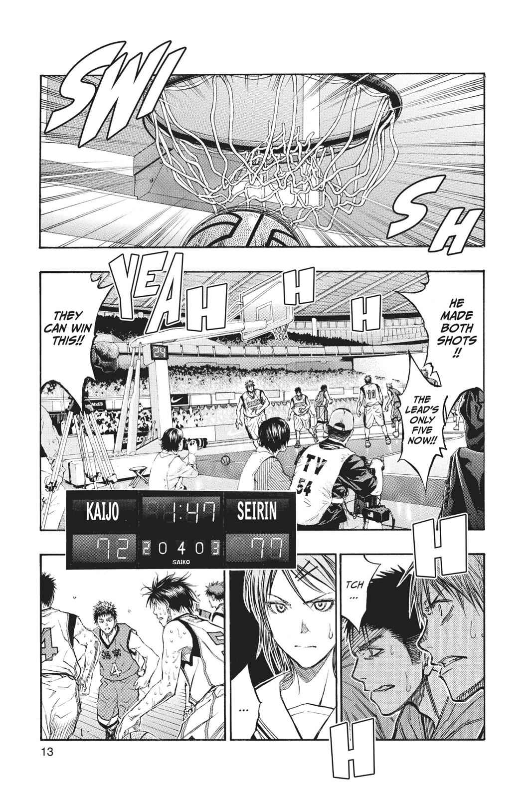 Kuroko no Basket Chapter 199 Page 13