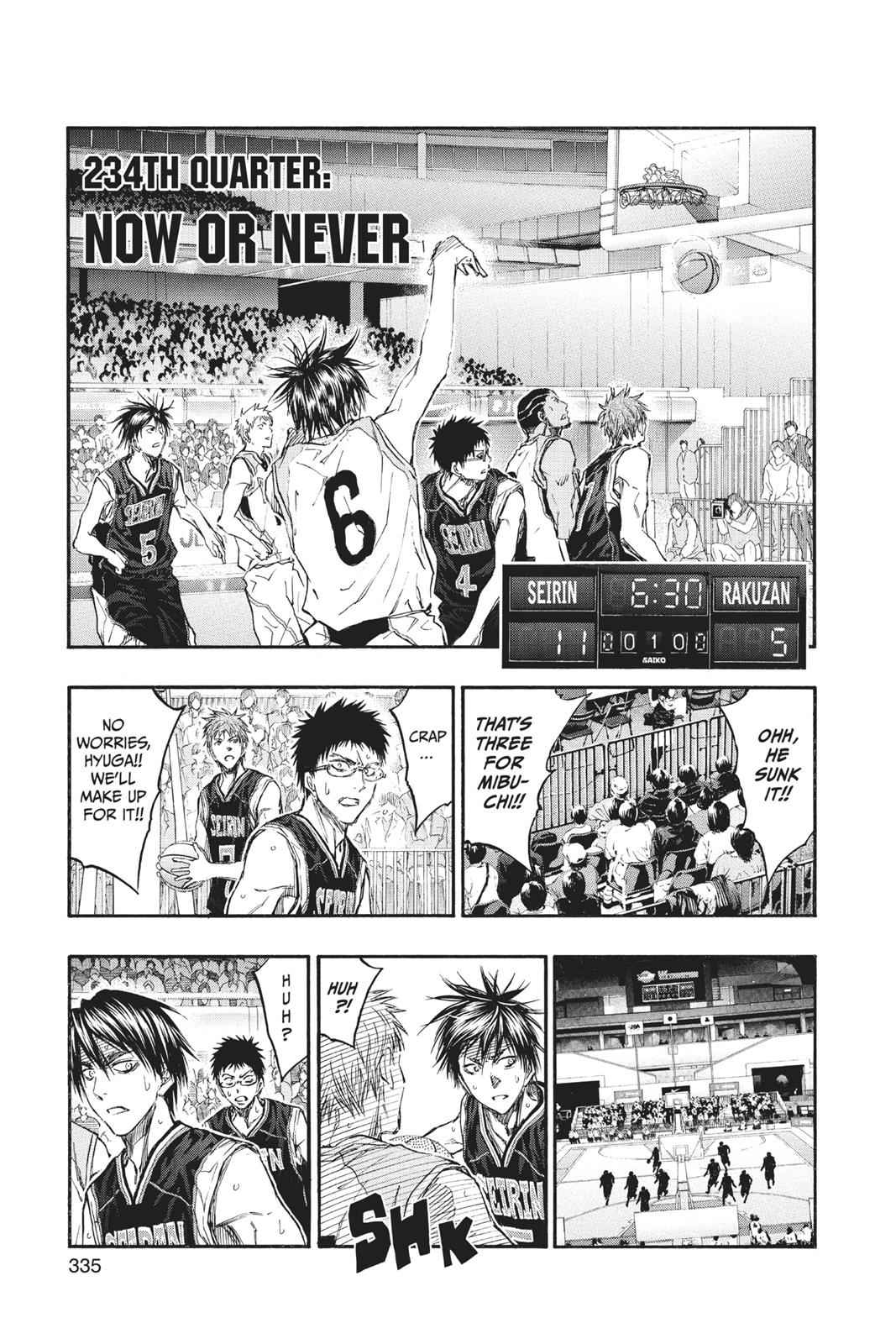 Kuroko no Basket Chapter 234 Page 1