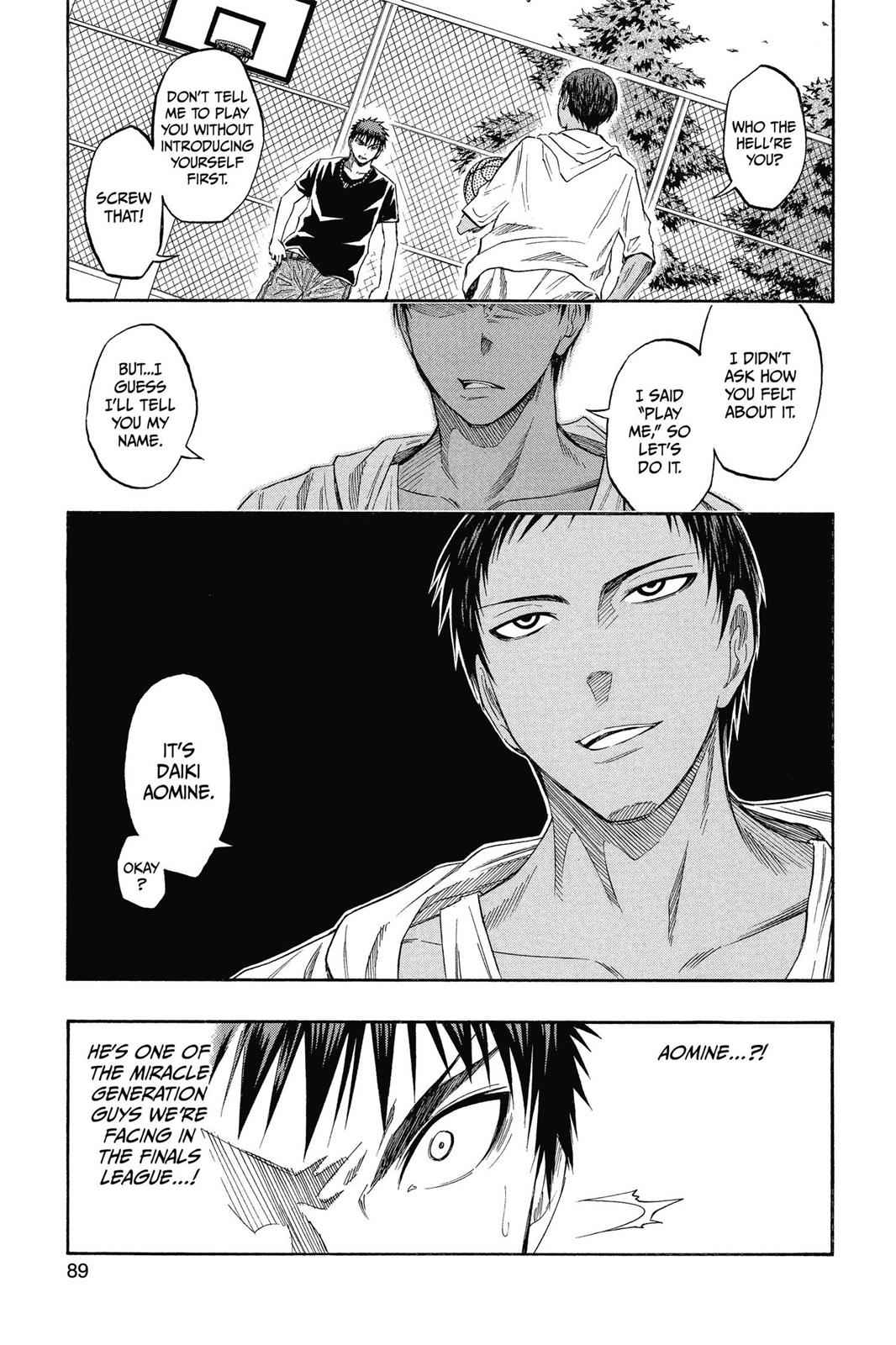 Kuroko no Basket Chapter 39 Page 3