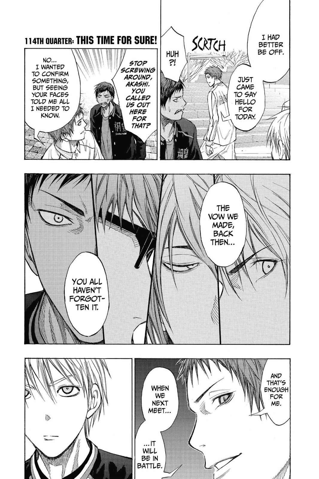 Kuroko no Basket Chapter 114 Page 1