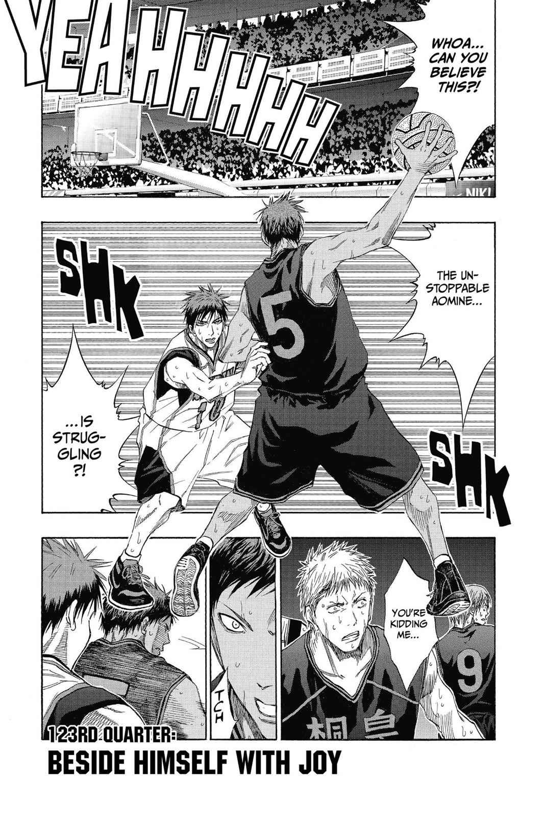 Kuroko no Basket Chapter 123 Page 1