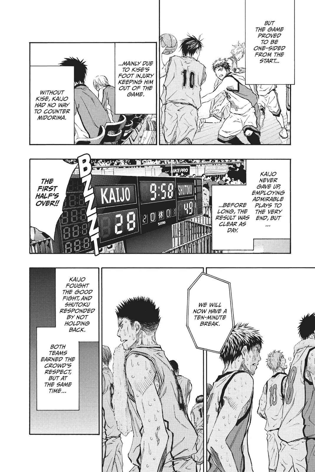 Kuroko no Basket Chapter 230 Page 10