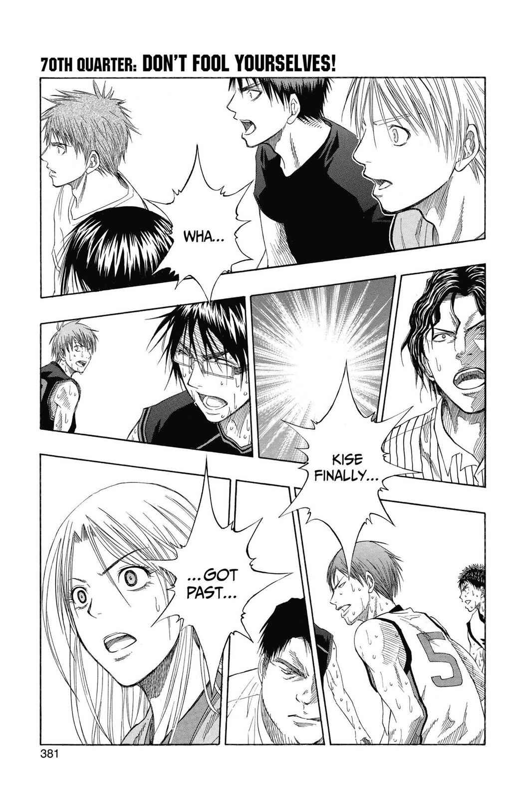 Kuroko no Basket Chapter 70 Page 1