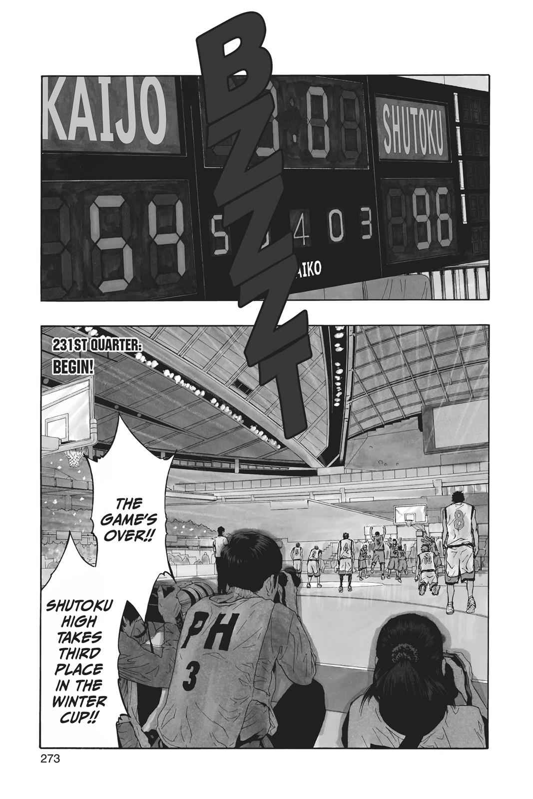 Kuroko no Basket Chapter 231 Page 1