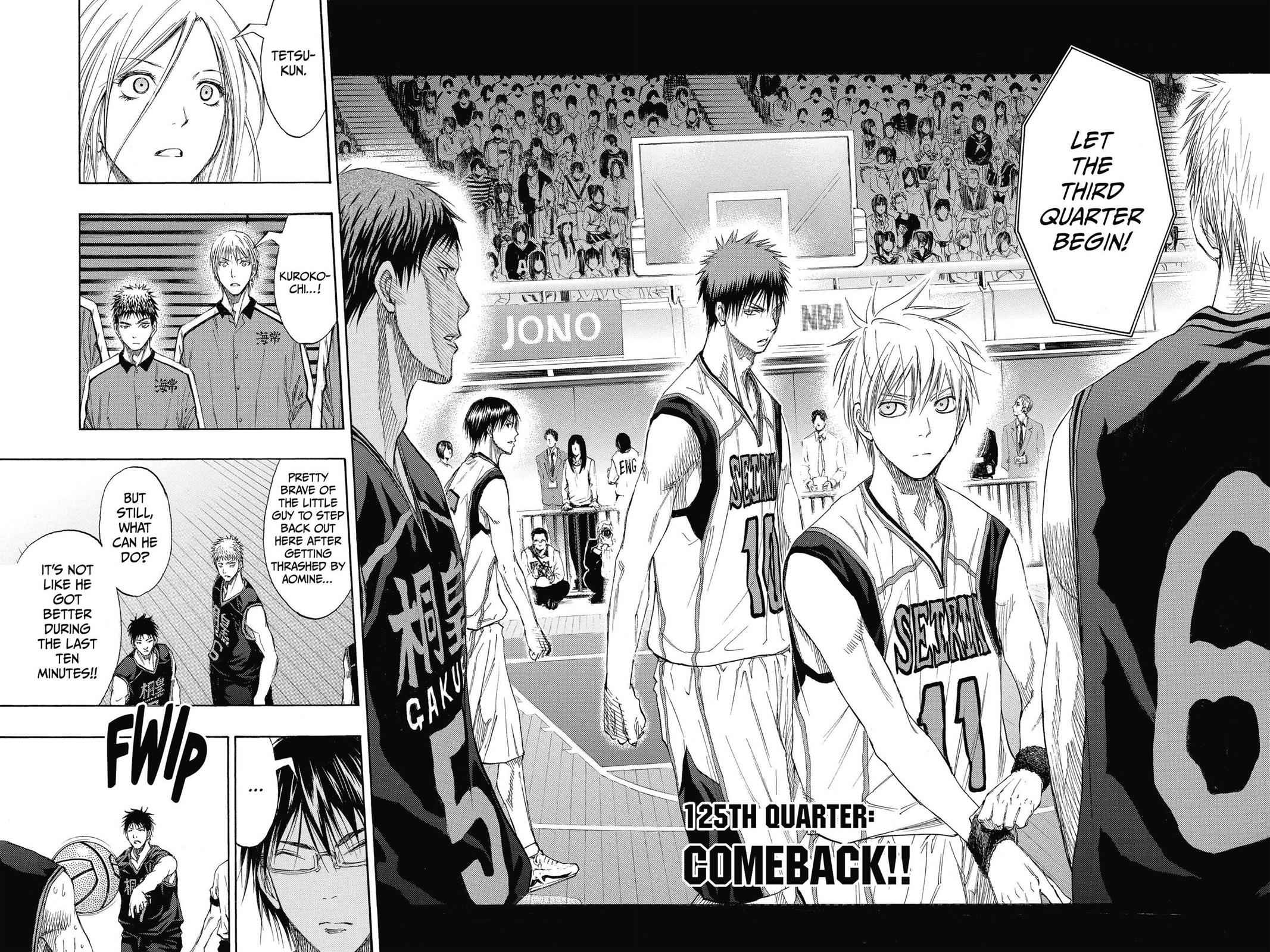 Kuroko no Basket Chapter 125 Page 3