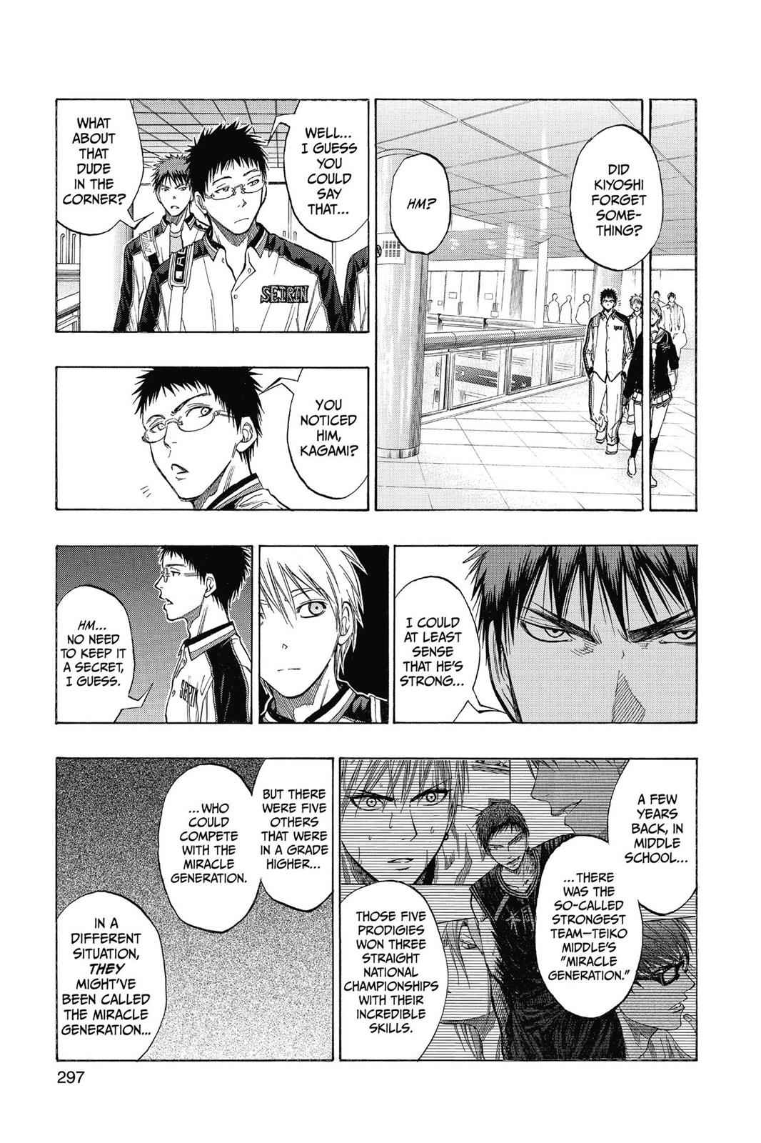 Kuroko no Basket Chapter 85 Page 9
