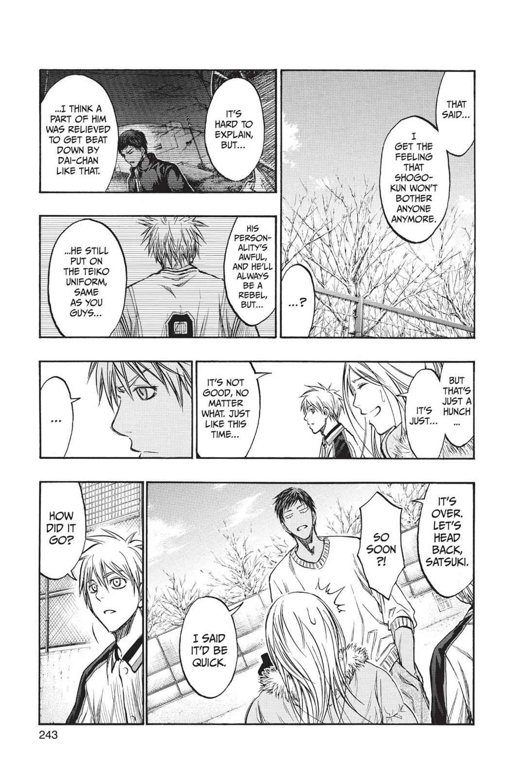 Kuroko no Basket Chapter 174 Page 13