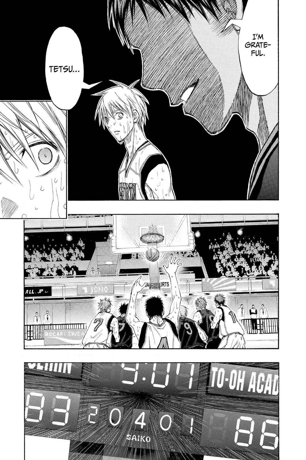Kuroko no Basket Chapter 133 Page 9