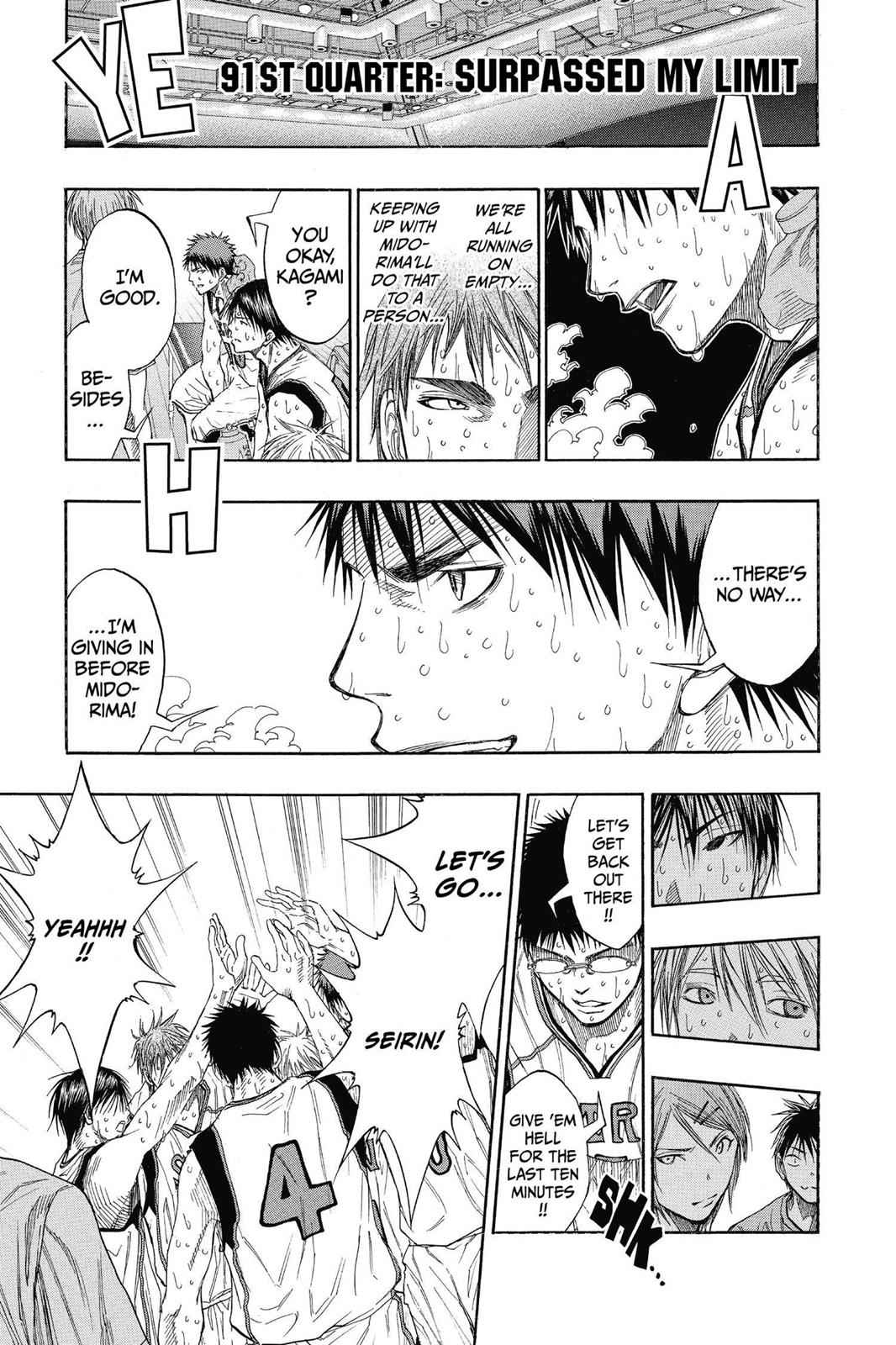 Kuroko no Basket Chapter 91 Page 1
