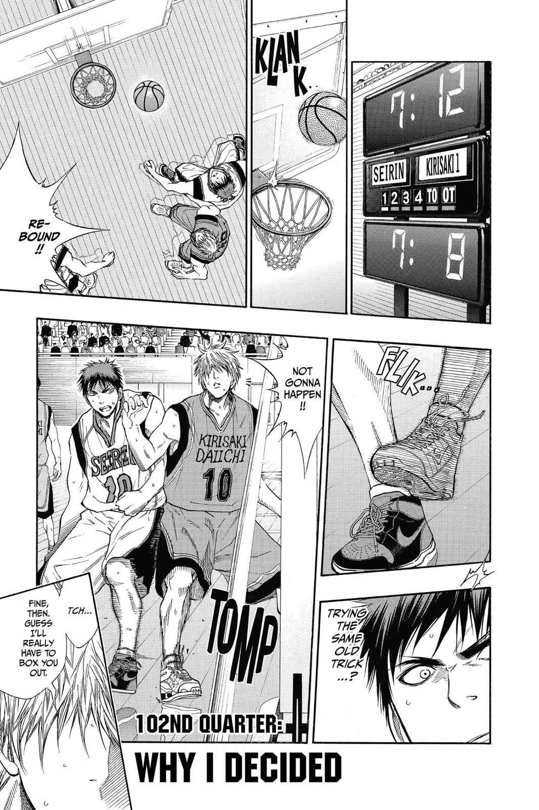 Kuroko no Basket Chapter 102 Page 1