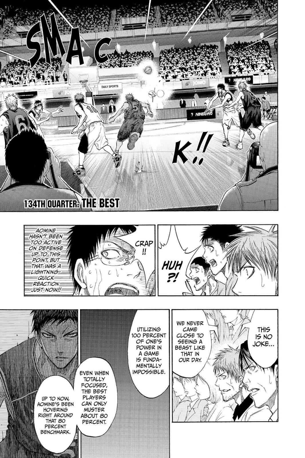 Kuroko no Basket Chapter 134 Page 1